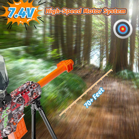 Lazzarou gel splatter toy in outdoor setup, ready for team play.