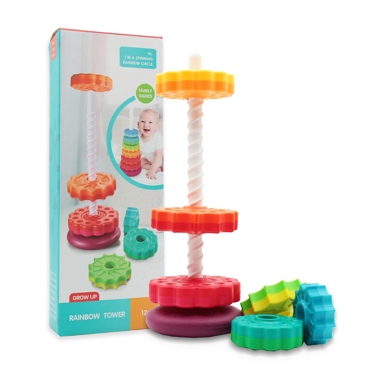 LBAIBB kid-friendly design promoting safe, engaging stacking for children