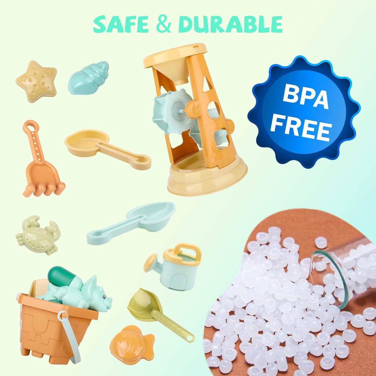 LBAIBB sand toys water gun adds splashy action to beach days