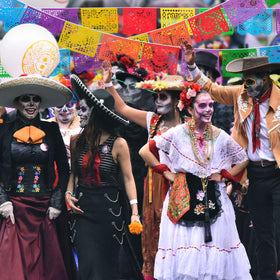 Lctevvn fiesta colorful banner designs for lively celebrations.