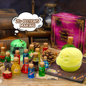 LDomet fairy box storage keeps potions organized after experiments.