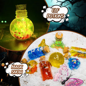 LDomet fairy wand and fairy dust included for imaginative potion crafting.