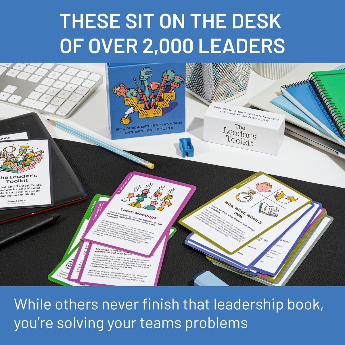 Leader Tools onboarding-checklist card accelerates new-hire ramp-up