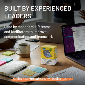 Leader Tools team-connection questions to develop trust during sessions.