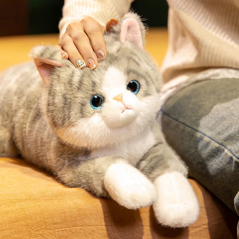 Leahaoe adult relaxation companion cat plush for cozy evenings.