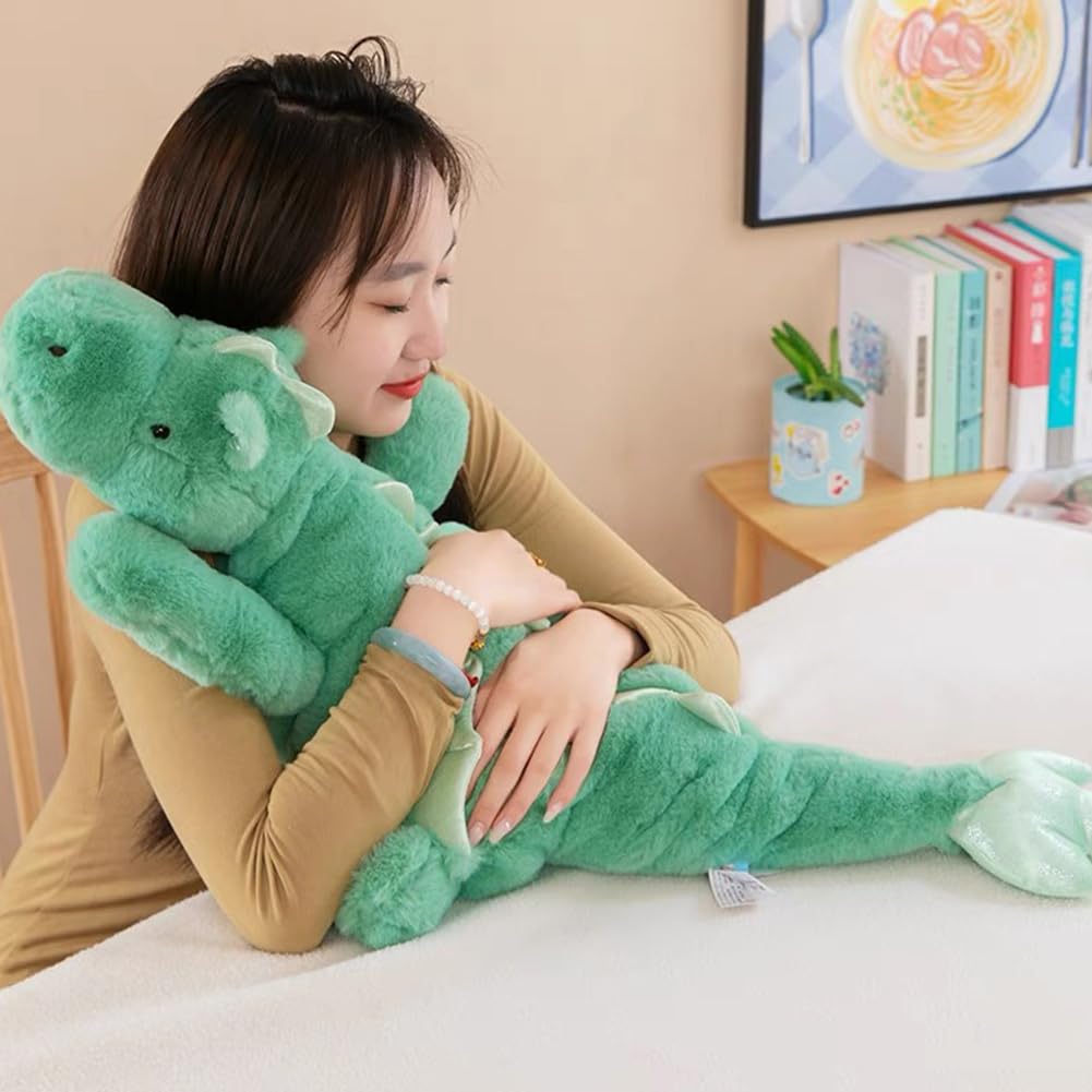 Leahaoe weighted dragon plush gift ready packaging appeal.