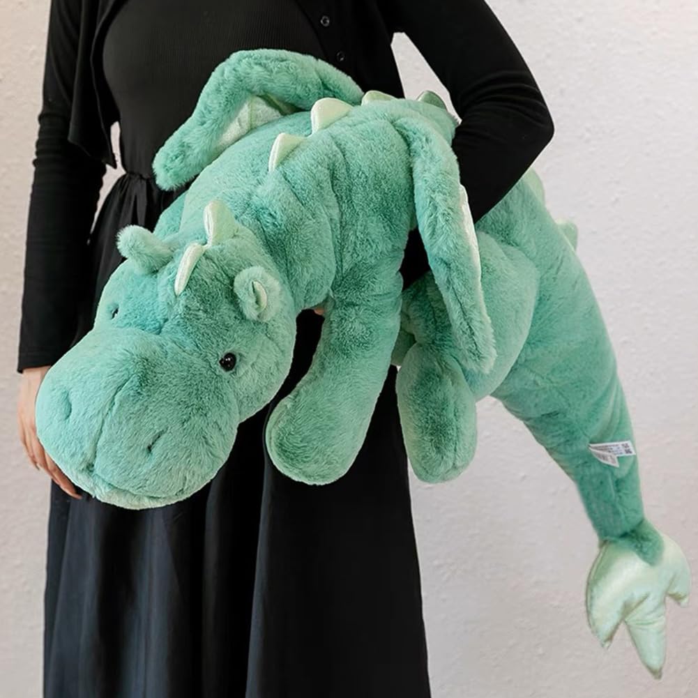Leahaoe weighted dragon plush ideal for kids bedtime routines.