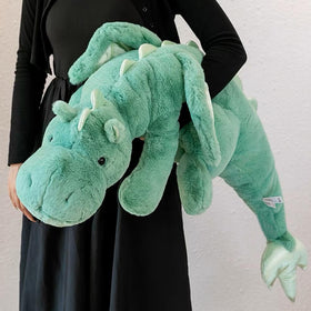 Leahaoe weighted dragon plush ideal for kids bedtime routines.