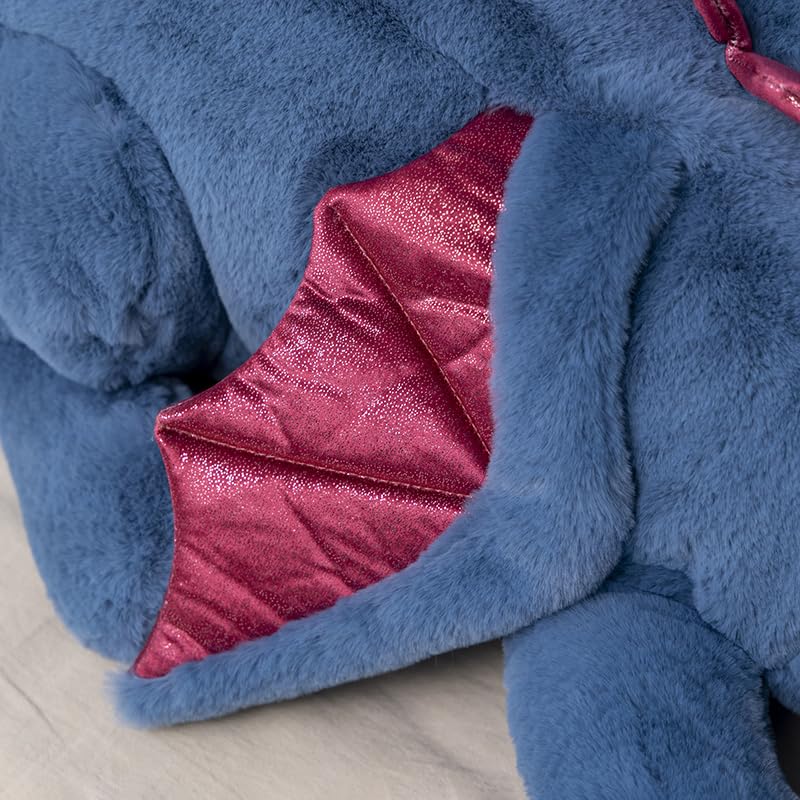 Leahaoe soft material dragon emphasizes lasting durability for daily snuggles