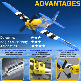 LEAMBE 2.4GHz RC control offers reliable range for outdoors.