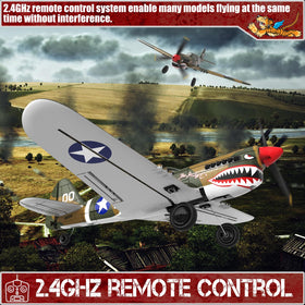 LEAMBE RC Plane 15-inch wingspan supports steady control