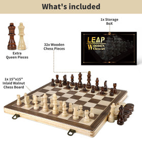 LEAP premium wood craftsmanship delivers durable, long-lasting play sessions.