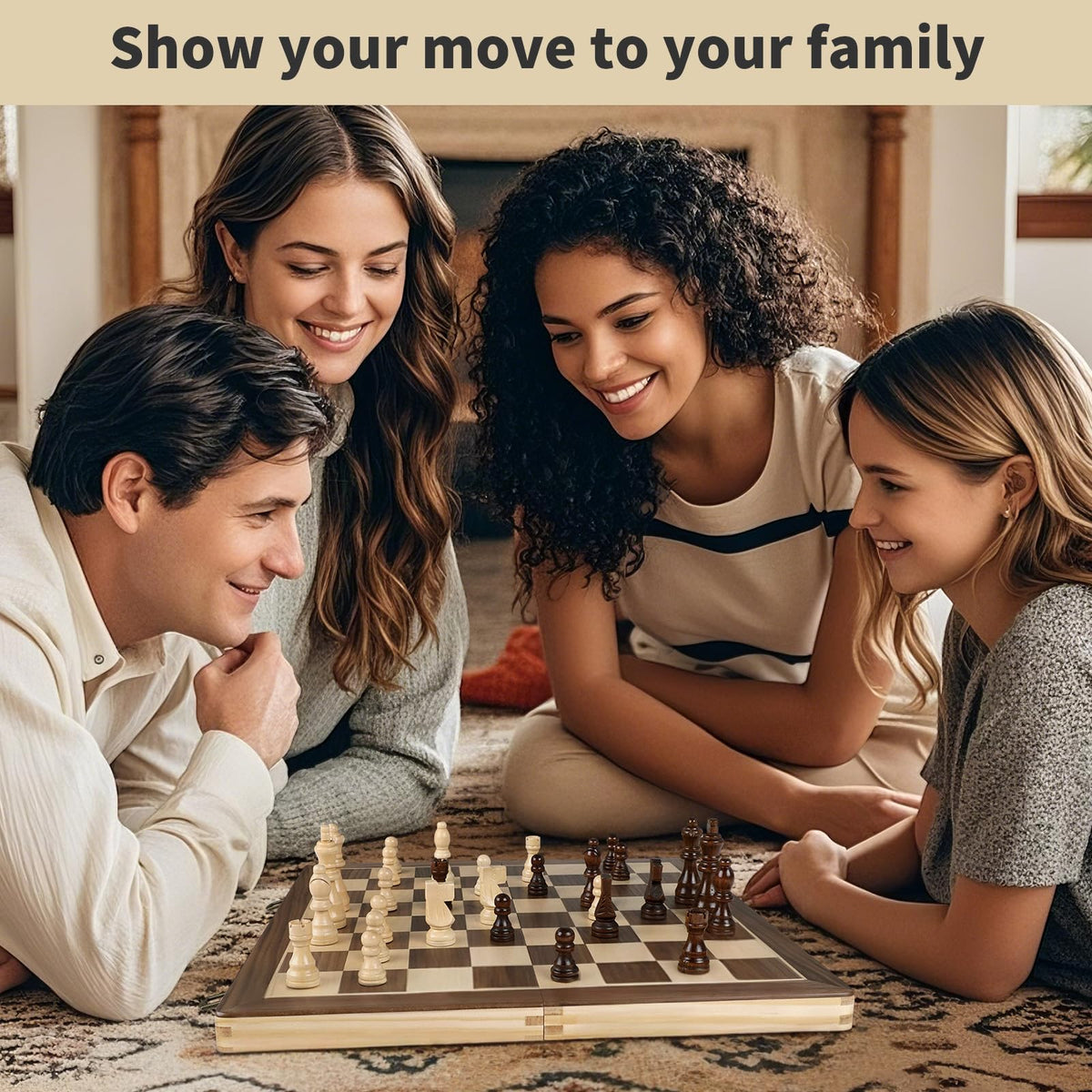 LEAP includes two extra queens for extended game options.