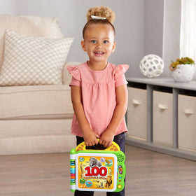 LeapFrog 100 Animals Book green ocean habitat page provides interactive exploration