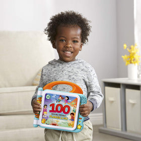 LeapFrog 100 Words About Places carrying handle enables portable learning