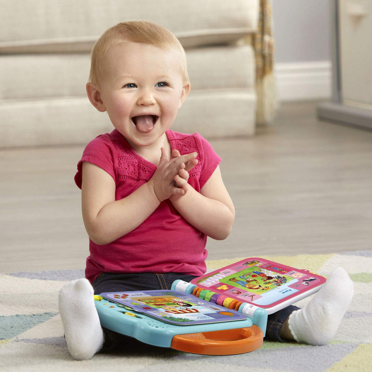 LeapFrog 100 Words About Places light-up star button adds musical learning on demand