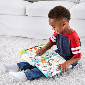 LeapFrog A to Z Learn with Me Dictionary songs enhance word exploration