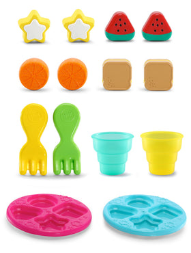 LeapFrog butterfly button plays music and prompts polite requests during play