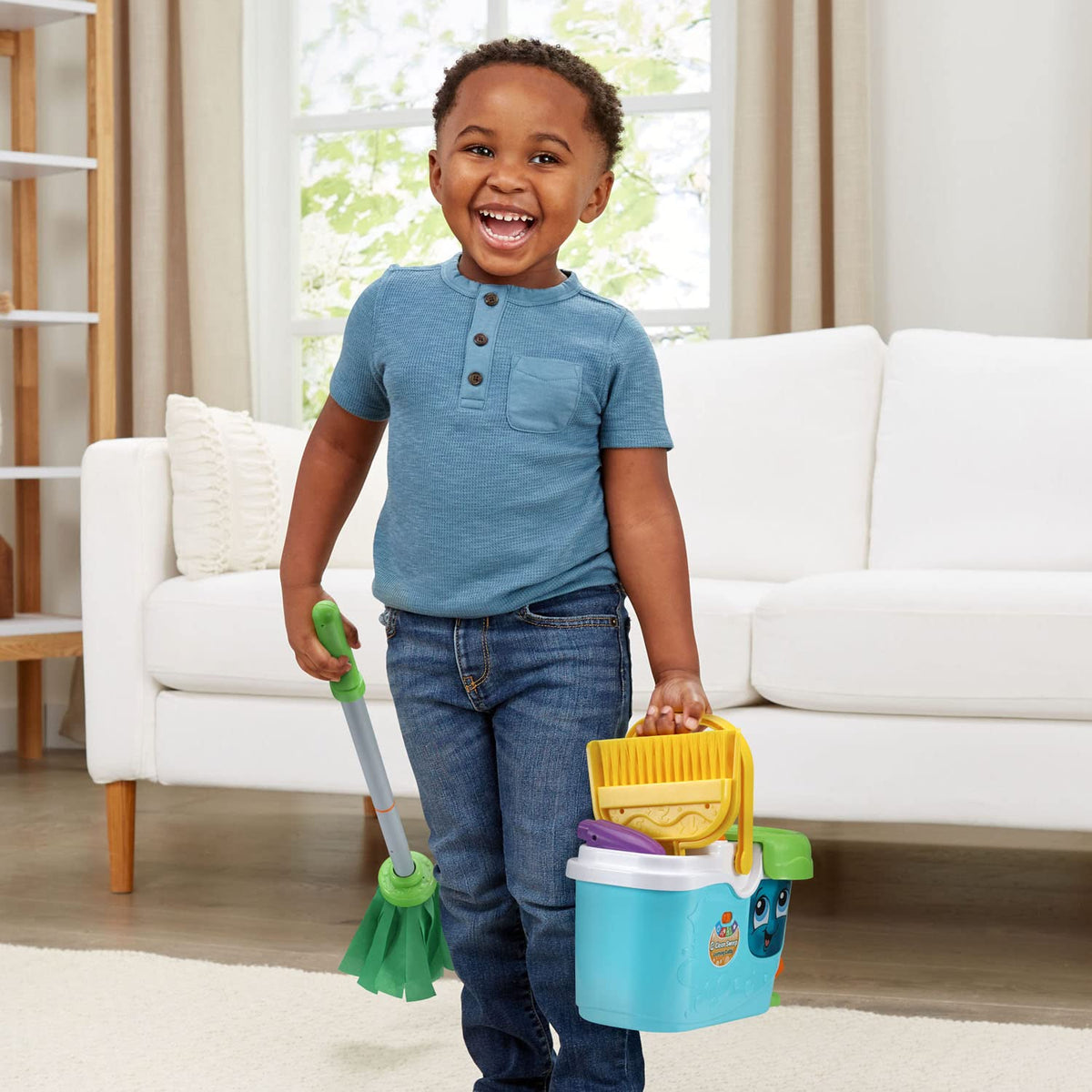 LeapFrog Clean Sweep colors and directions teach basic color cues and steps