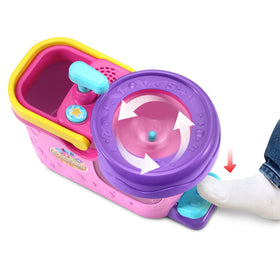 LeapFrog Clean Sweep soap squirt sounds enhance cleaning pretend play