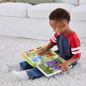 LeapFrog Find-It mode page invites children to touch the correct picture