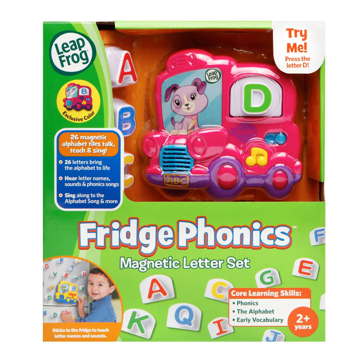 LeapFrog Fridge Phonics demo batteries included for quick setup
