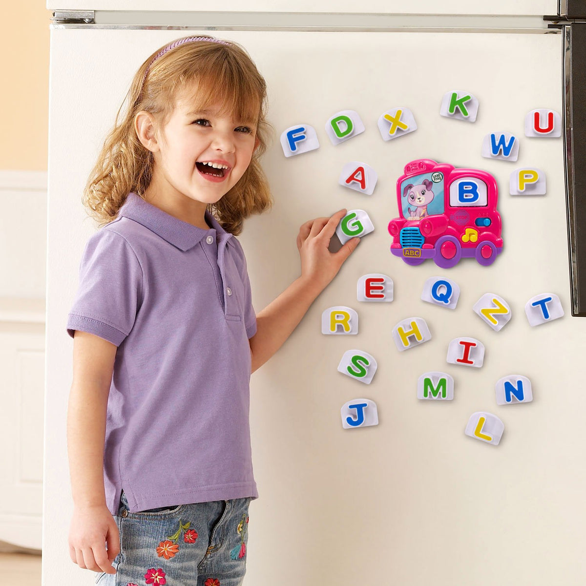 LeapFrog letters are easy to grip to boost fine motor skills