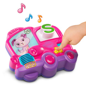 LeapFrog Violet voice guides letter names and sounds clearly