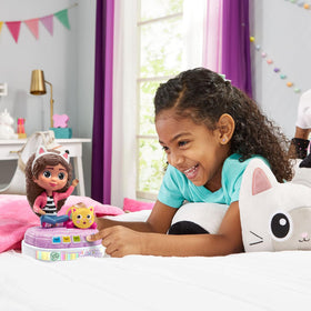 LeapFrog Gabby's Dollhouse Story Tails—sleep timer turns off lights after ten minutes.