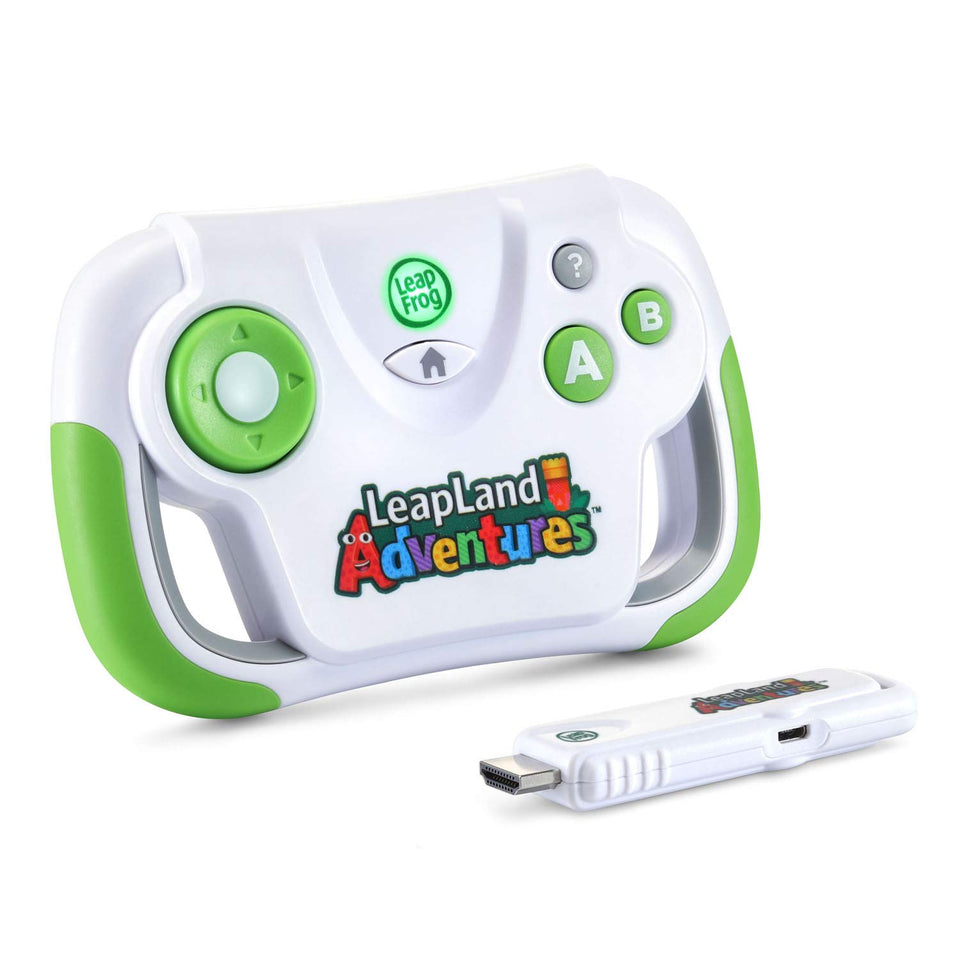 LeapFrog LeapLand Adventures key-unlock scene promotes early problem solving and curiosity.