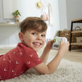 LeapFrog LeapLand Adventures tv-setup-wireless-controller showcases easy plug-and-play play sessions.
