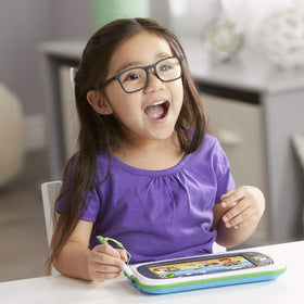 LeapFrog LeapPad Ultimate browser view with pre-approved sites for kids.