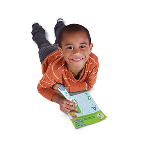 LeapFrog LeapReader handwriting practice on Learning Paper supports mess-free writing.
