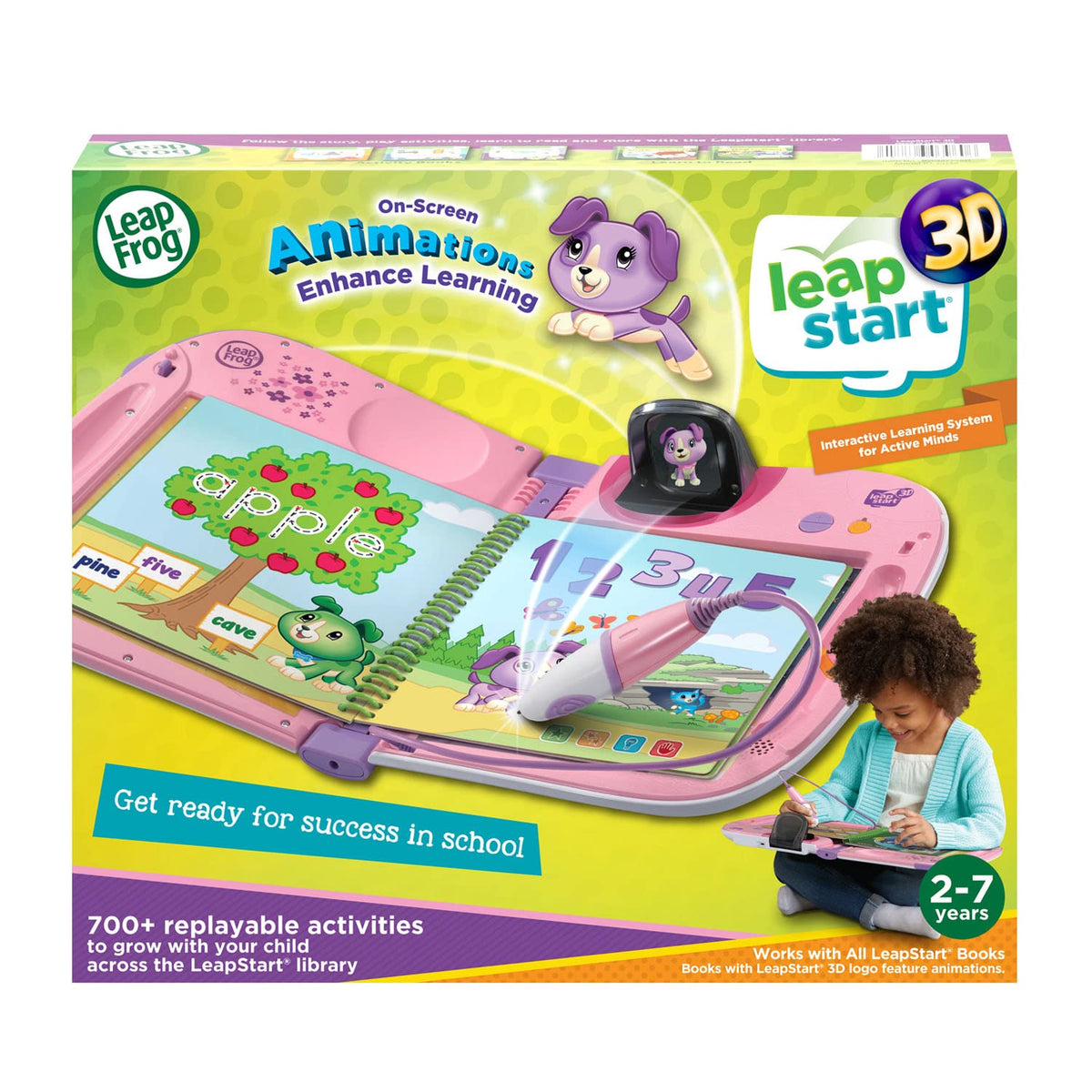 LeapFrog LeapStart 3D battery compartment ready for setup.