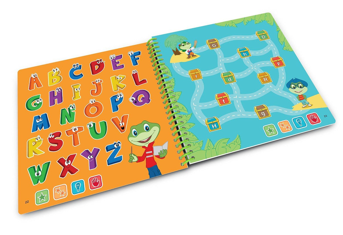 LeapFrog LeapStart Alphabet Adventures singing visuals for rhythm and music exploration