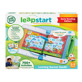 Carrying handle on LeapStart highlighting portable learning setup