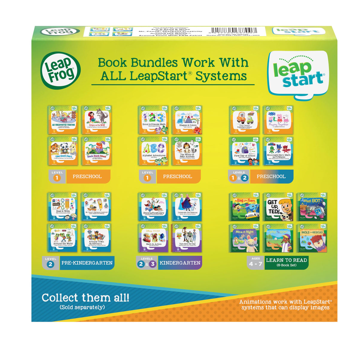 LeapFrog Mr. Pencil Sharpens Creativity page highlighting creativity activities