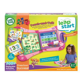 LeapFrog LeapStart pink battery-included design enables immediate play.