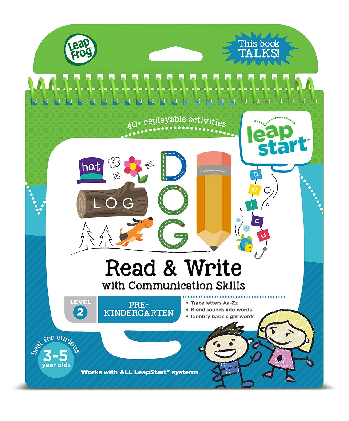 LeapFrog LeapStart Read and Write book cover – engaging early literacy for preschoolers
