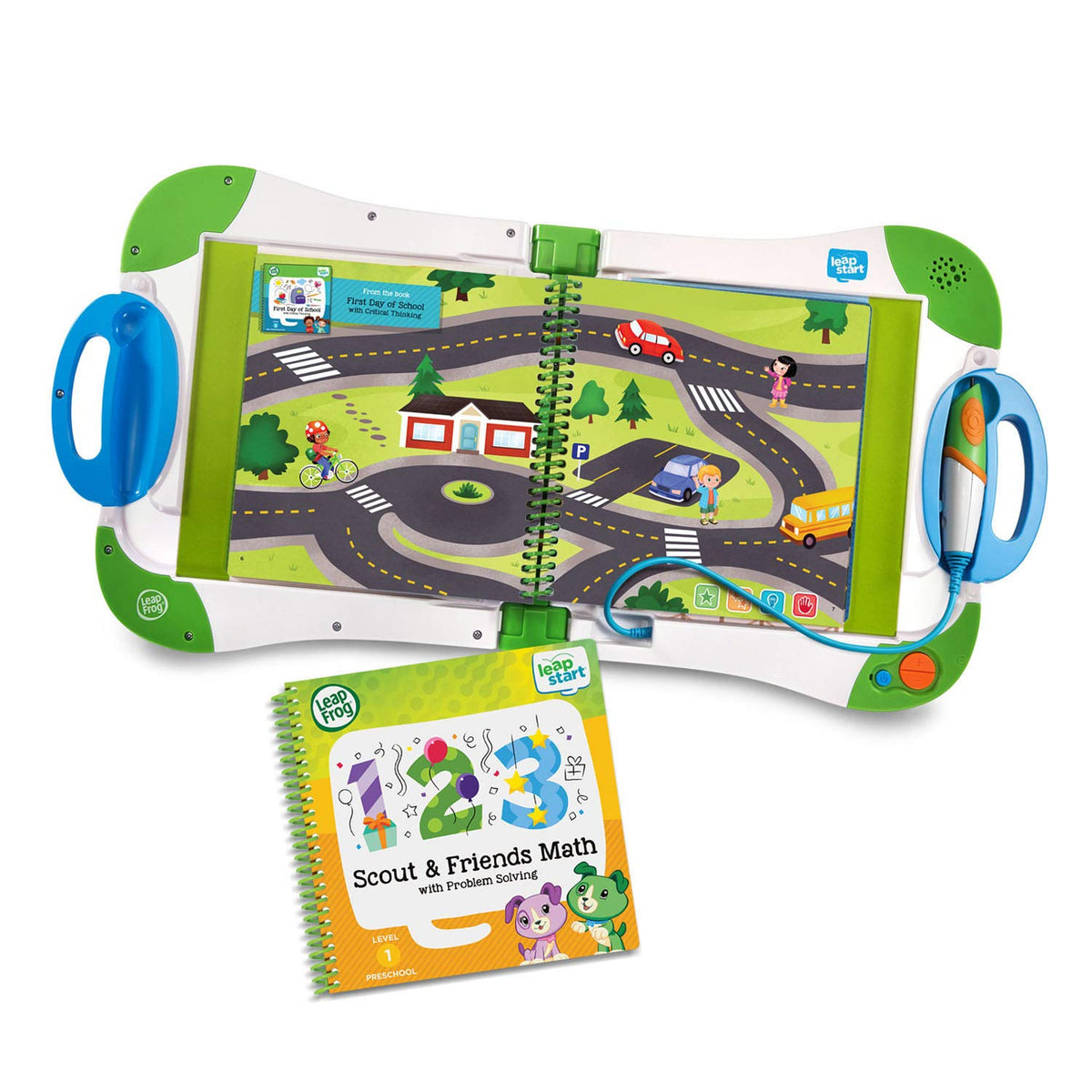 LeapFrog LeapStart two-level activities adapt to the child's pace.