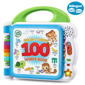 LeapFrog Learning Friends Turtle page with touch words for bilingual listening.