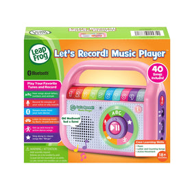 LeapFrog Let's Record battery compartment and easy access