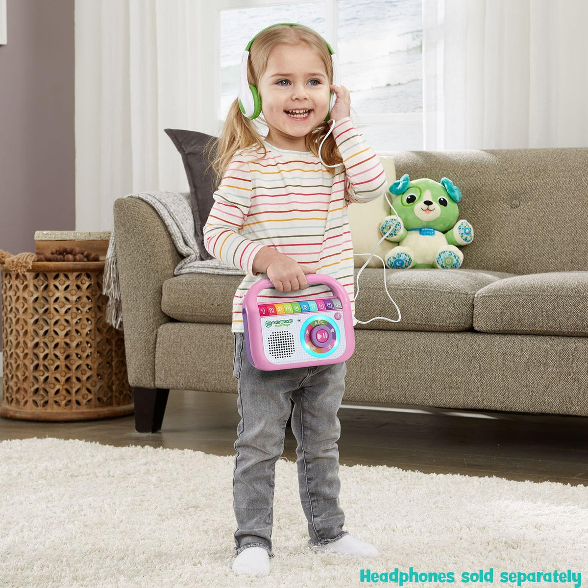 LeapFrog Let's Record bluetooth streaming adds personalized tunes