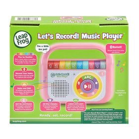 LeapFrog Let's Record demo batteries included for quick use