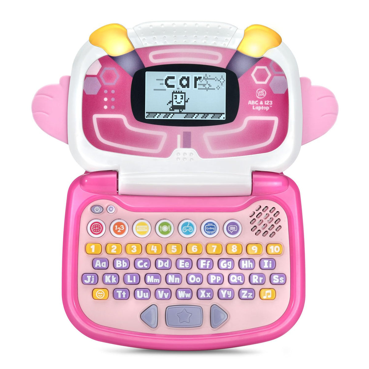 LeapFrog Pixel keyboard shows letters and numbers through engaging sounds.