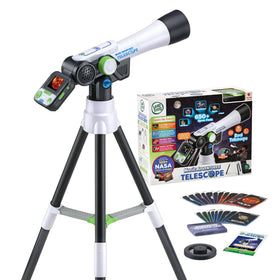 LeapFrog Magic Adventures Telescope moon view for easy lunar viewing