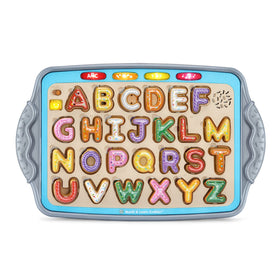 LeapFrog Match and Learn Cookies apple cookie with red frosting inspires letter recognition