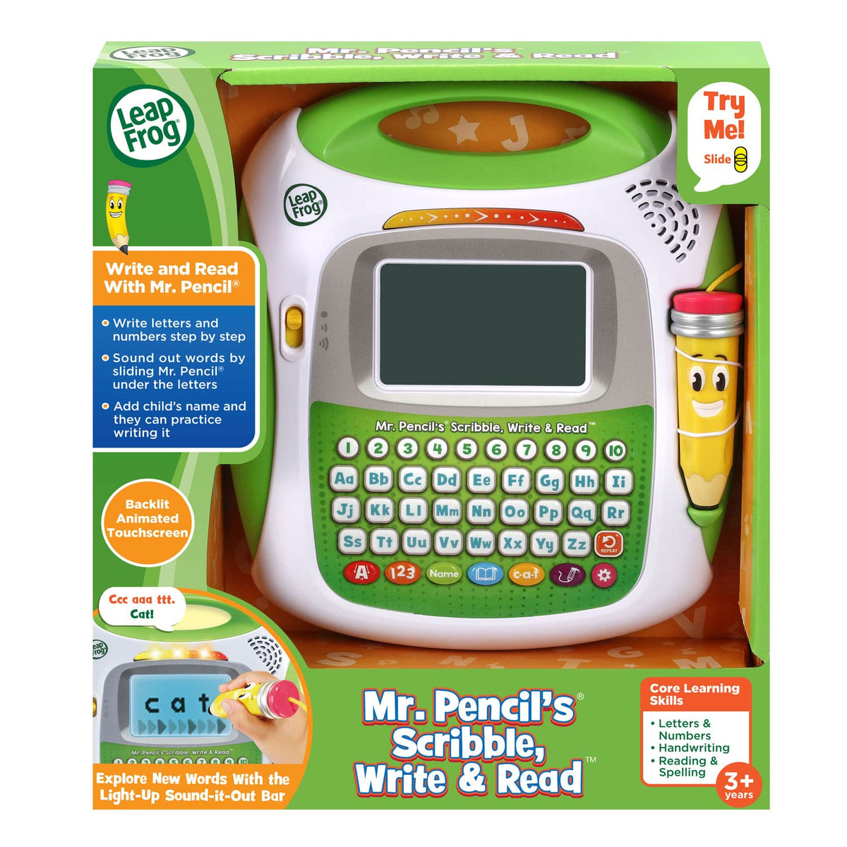LeapFrog Mr Pencil's Scribble Write and Read suitable for ages 3 and up