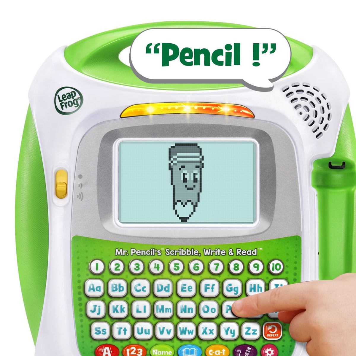 LeapFrog Mr Pencil's Scribble Write and Read personalized name entry for practice