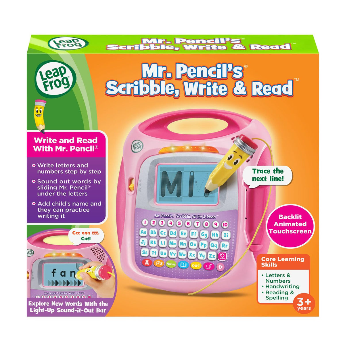 LeapFrog Mr Pencil includes demo batteries for show use